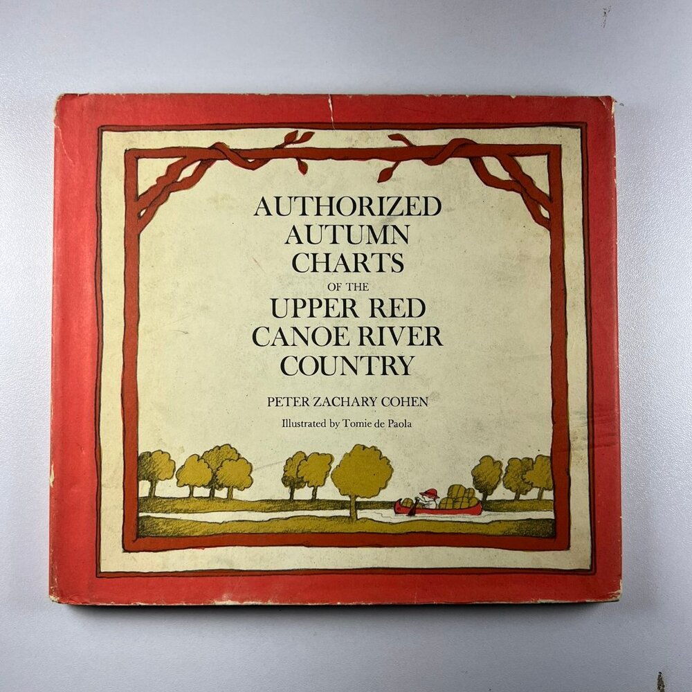 Vintage Book - Authorized Autumn Charts / Upper Red Canoe River
